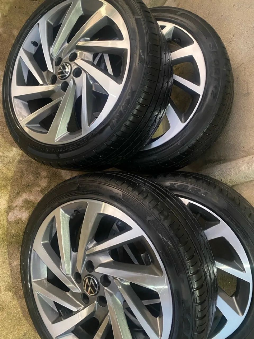RODAS ARO 17 PNEUS NOVOS - Foto 3