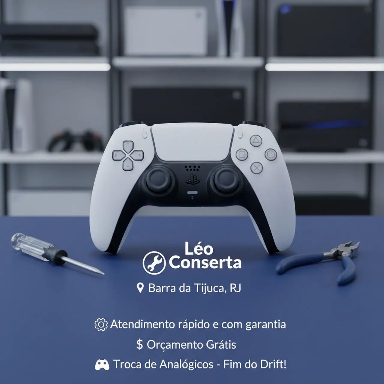 Conserto Dualsense Magnético PS5