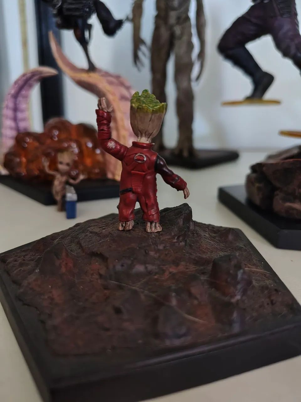 Baby Groot Guardiões da galáxia exclusivo Marvel Iron Studios 1/10 - Foto 2