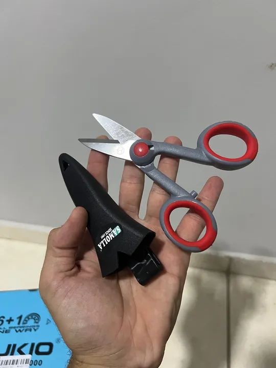 Carretilha de Pesca Deukio ka10000+ tesoura de pesca - Foto 4