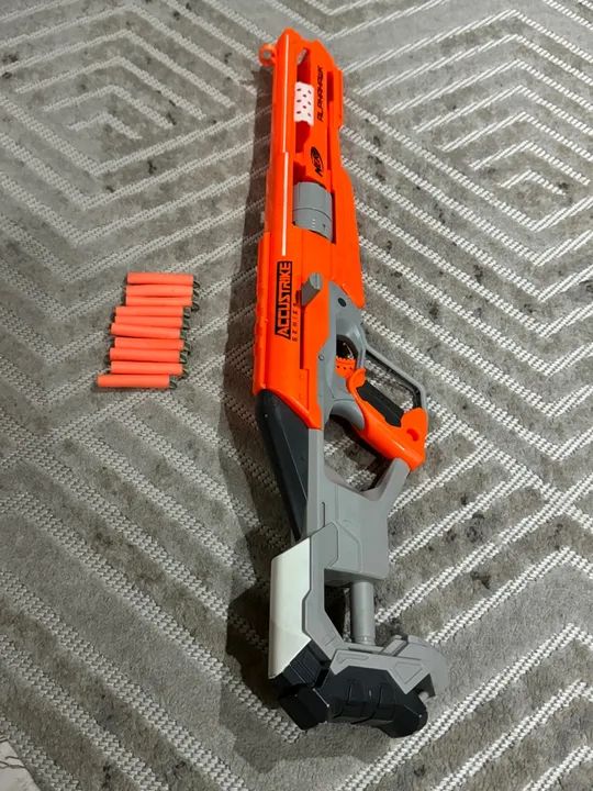 Nerf Accustrike Alphahawk - Blaster de Brinquedo - Foto 2