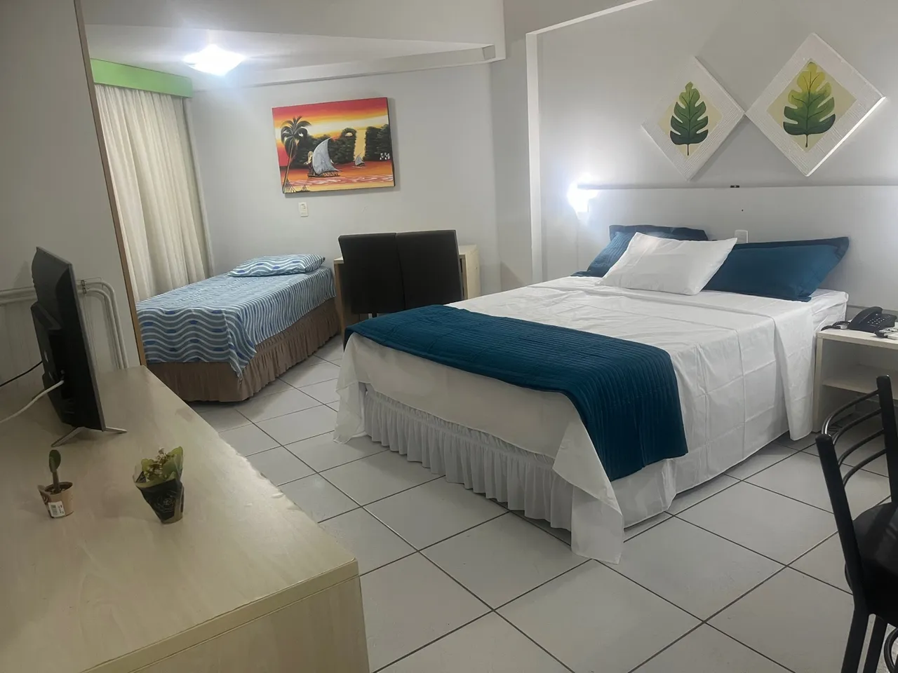 Flat excelente localização em ponta negra