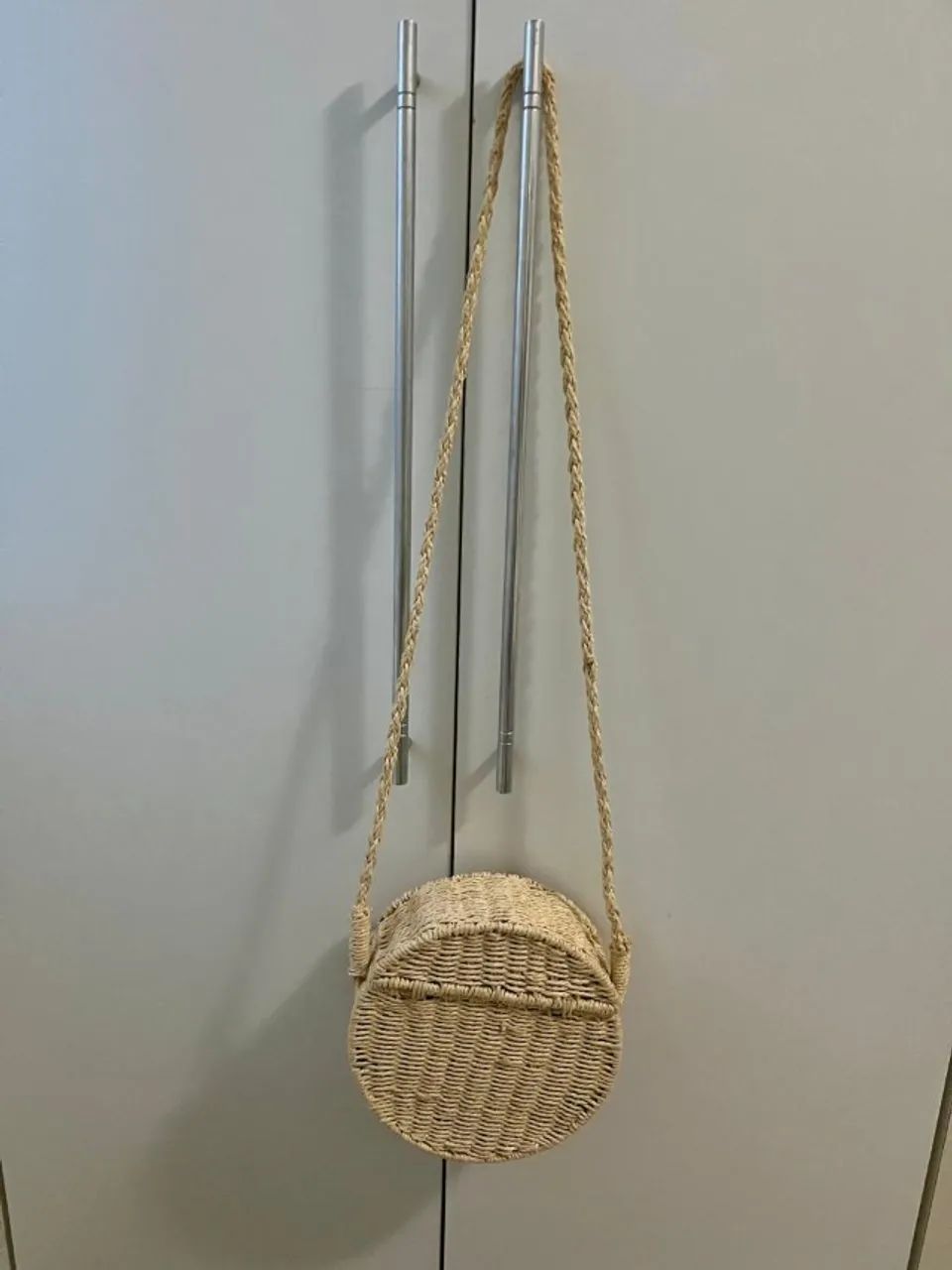 bolsa de palha redonda - Foto 2