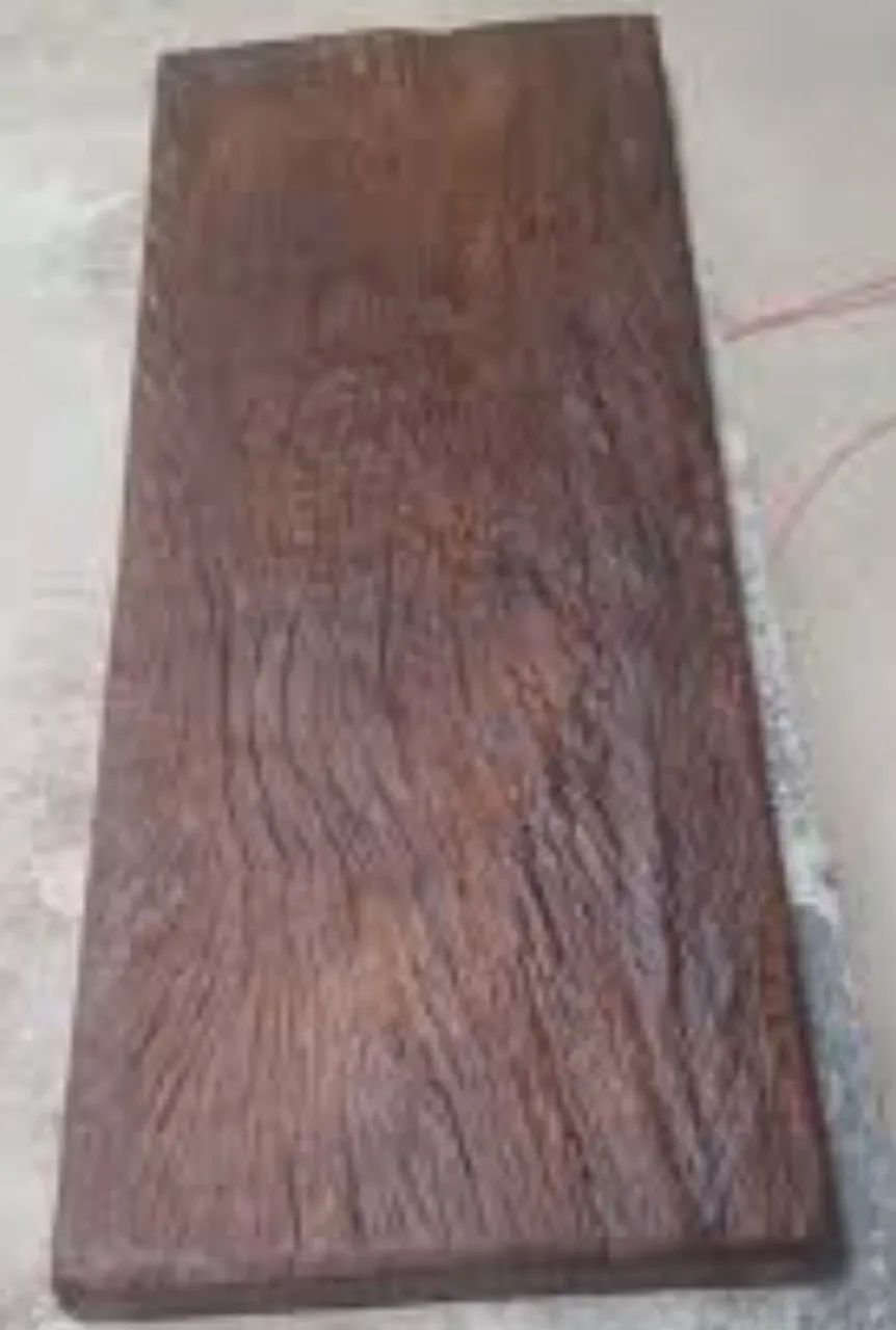 Tábua de madeira rústica para decoração