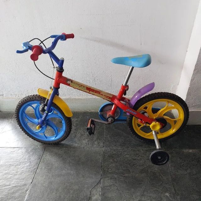 Bicicleta Caloi aro 16 - Tema: Luccas Neto