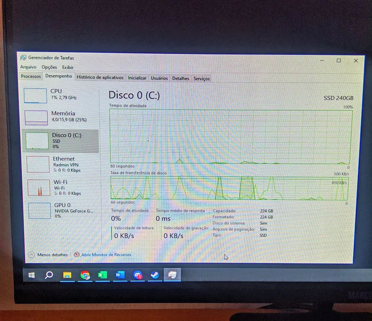 PC Gamer/Trabalho Xeon + Teclado Redragon, Headset e MPad Havit  - Foto 6