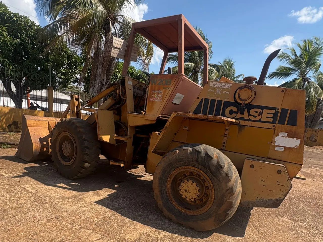 CASE W20B -Ano 89  Carregadeira de Rodas - Foto 6