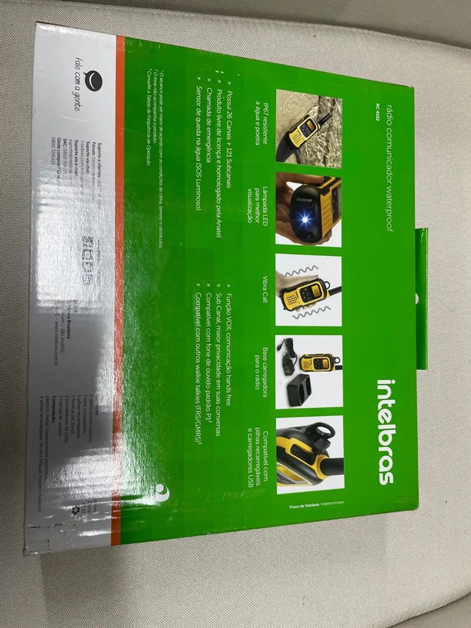 Rádio Comunicador Intelbras RC 4102 - Waterproof