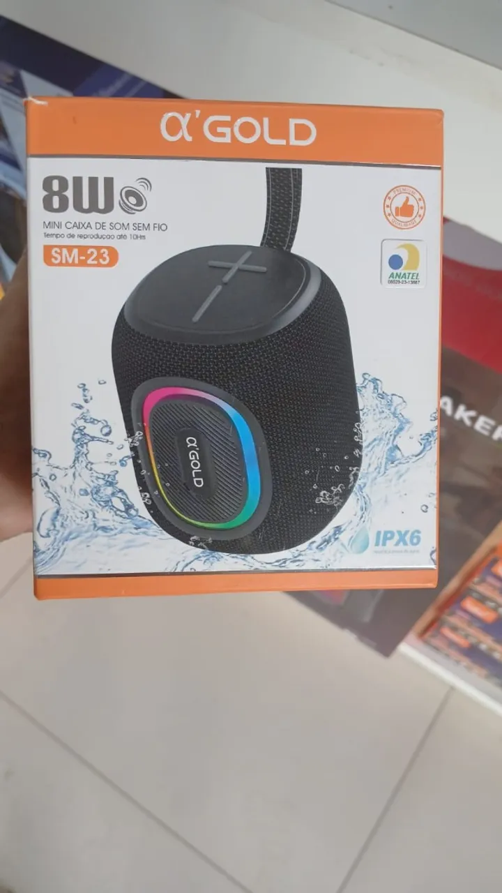 Mini Caixa de Som sem Fio 8W SM-23