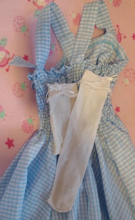 Fantasia infantil (figurino) completa da Dorothy, de O Mágico de Oz.<br> - Foto 4