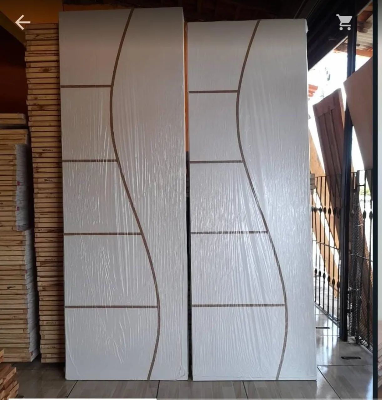 PORTAS DE MDF COMPLETA  - Foto 3