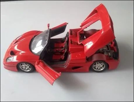 Carro Colecionável/ Miniatura Ferrari F50 1/24 Bburago 1995 - Made in Italy - Foto 3