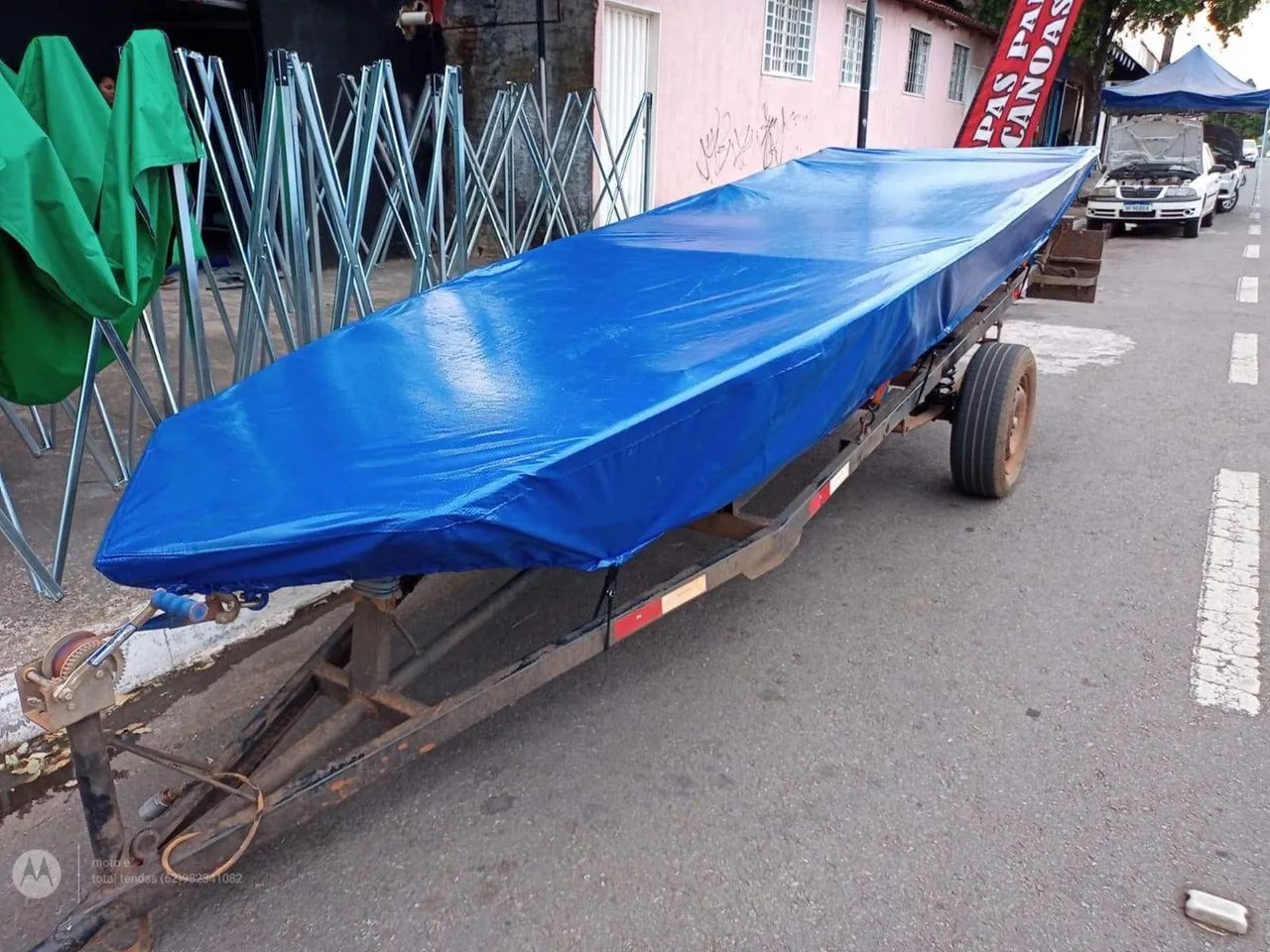 Capas para transporte de barco