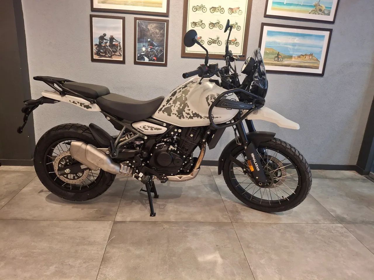 Himalayan Kamet Withe 450cc - Amanda