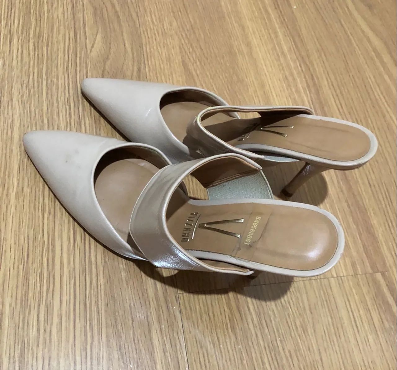 Lindo sapato da marca Vizzano, bege, número 36, pouco usado. - Foto 3