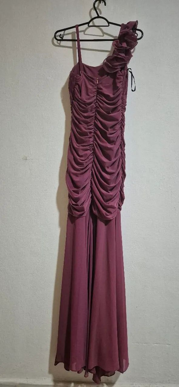 Vestido Longo Renda Bordado - Foto 4