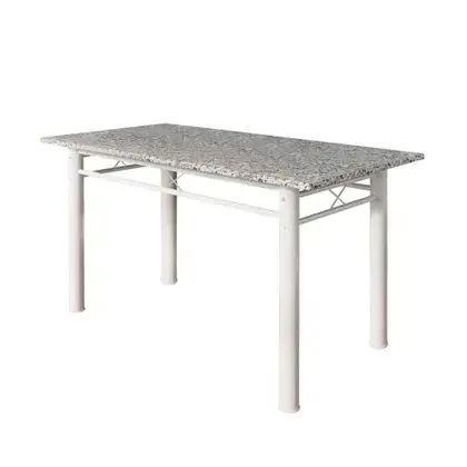 Mesa De Mármore 6 Cadeiras 