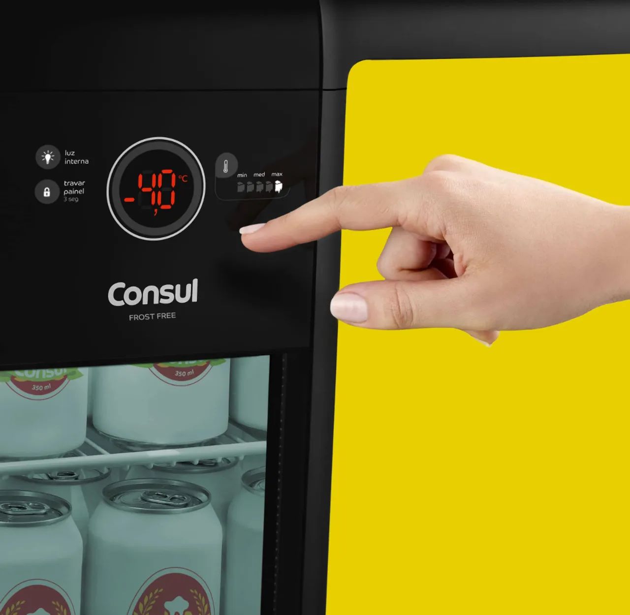 Cervejeira Consul Amarela - CZD12AY - Foto 3