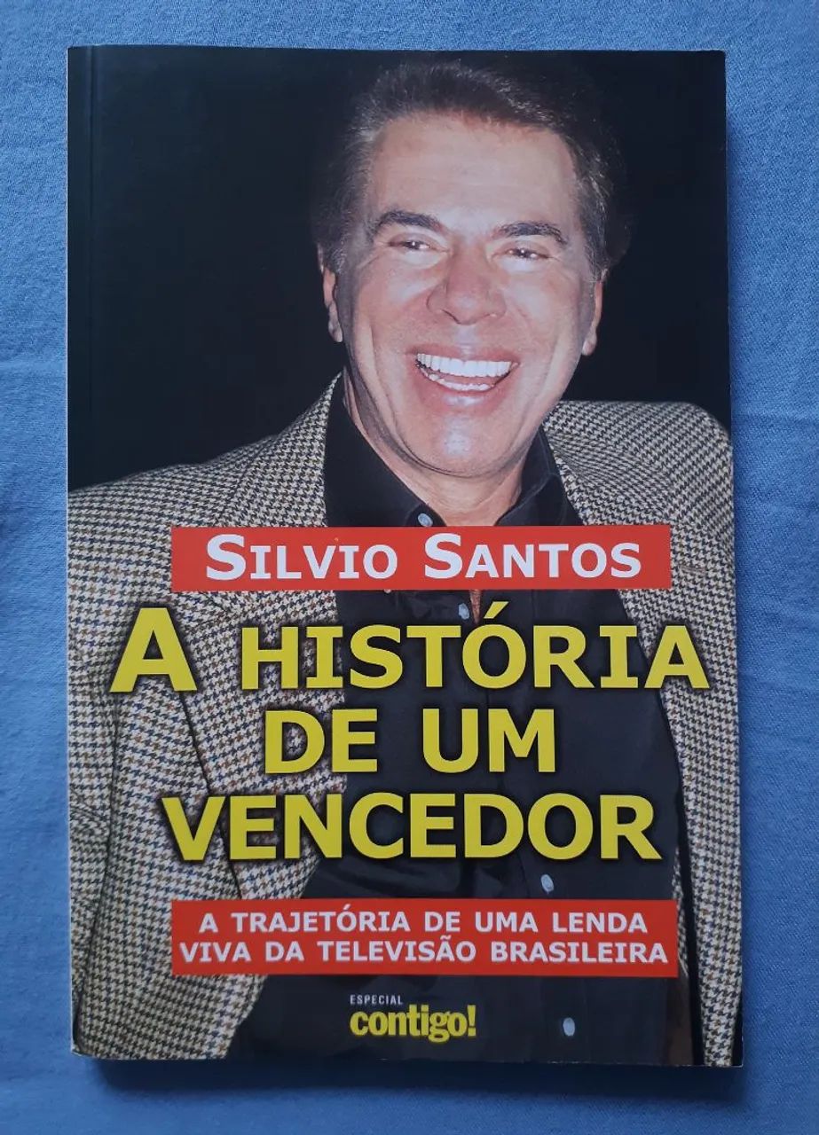 Livro Silvio Santos A História de um Vencedor - Especial Contigo! 