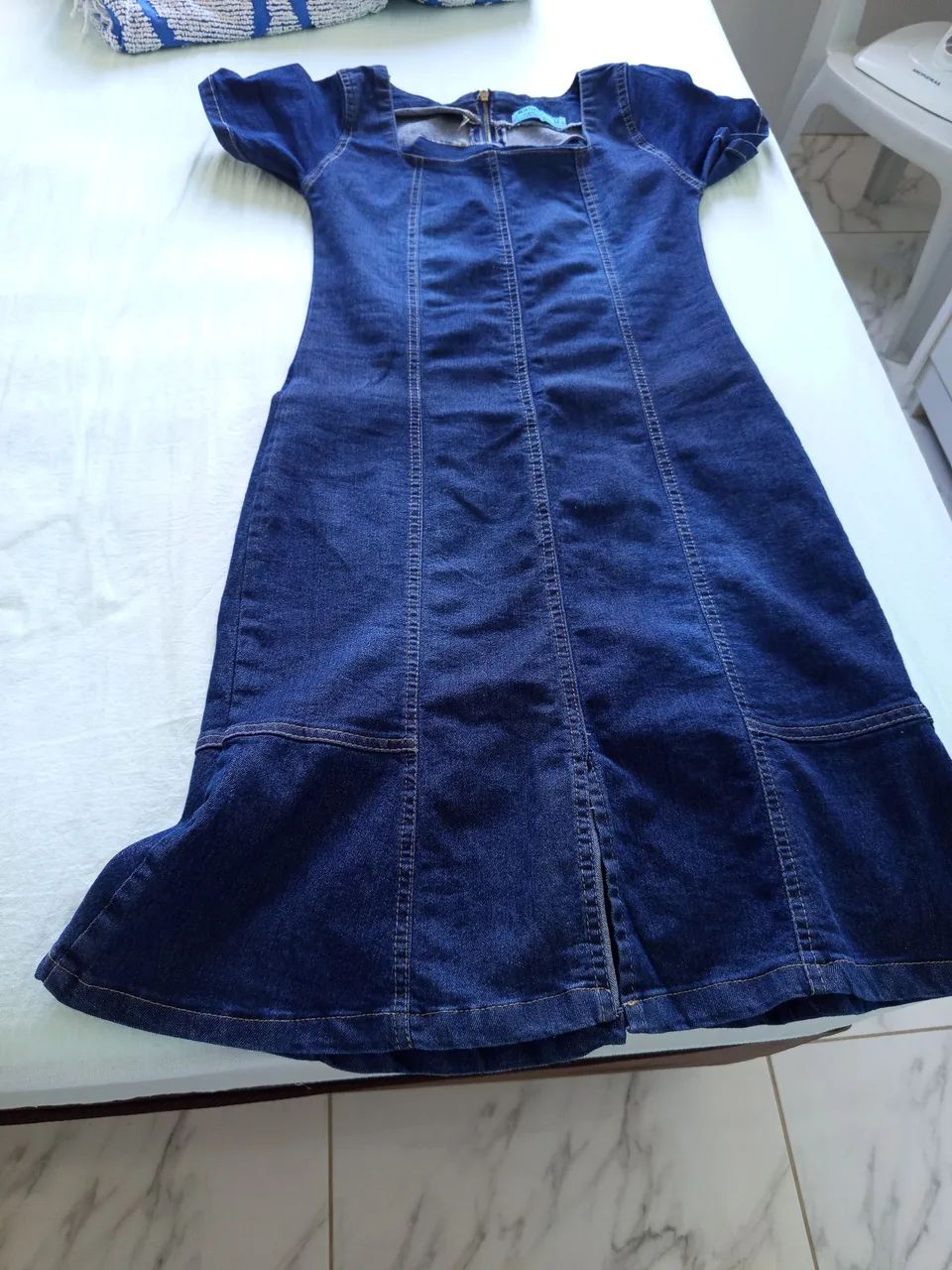Vestido jeans com Lycra  - Foto 3