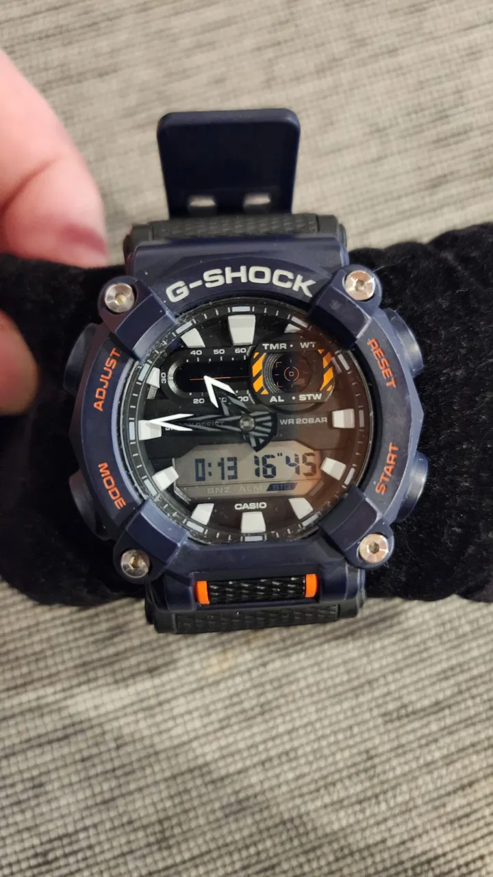 Casio G-Shock GA-B001G-2ADR conectividade bluetooth zero