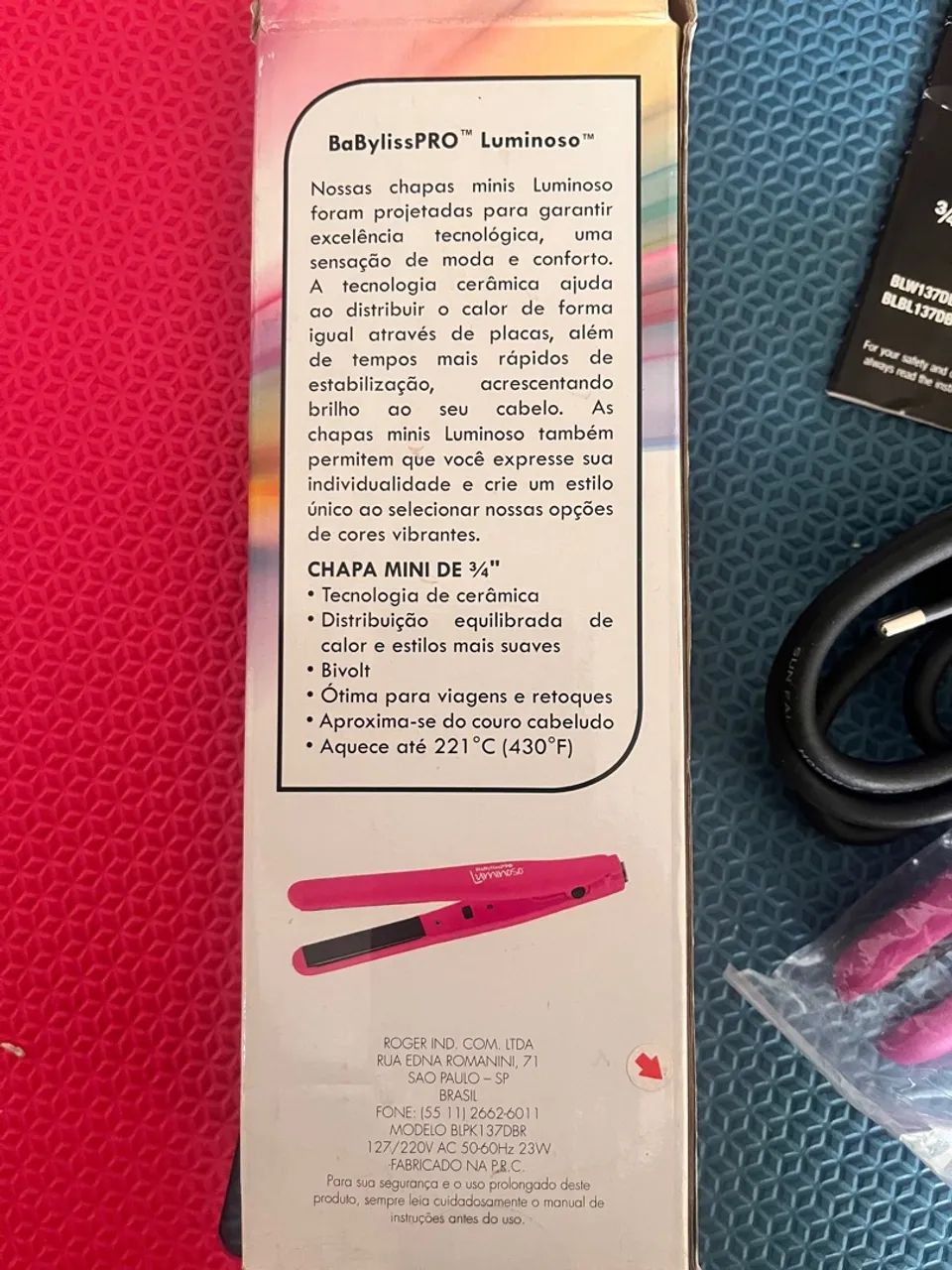 Mini Prancha BabyLiss Pro Luminoso - Foto 2