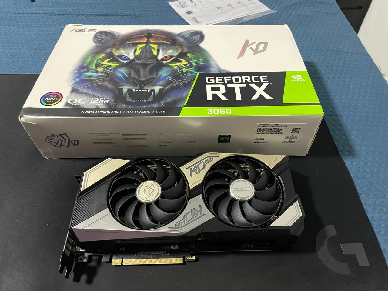 Placa de Vídeo ASUS GeForce RTX 3060 12GB GDDR6