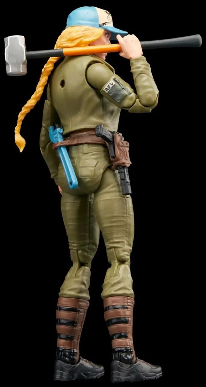 Cover Girl Retro Cardback Gi Joe Classified - Lacrado - Foto 5