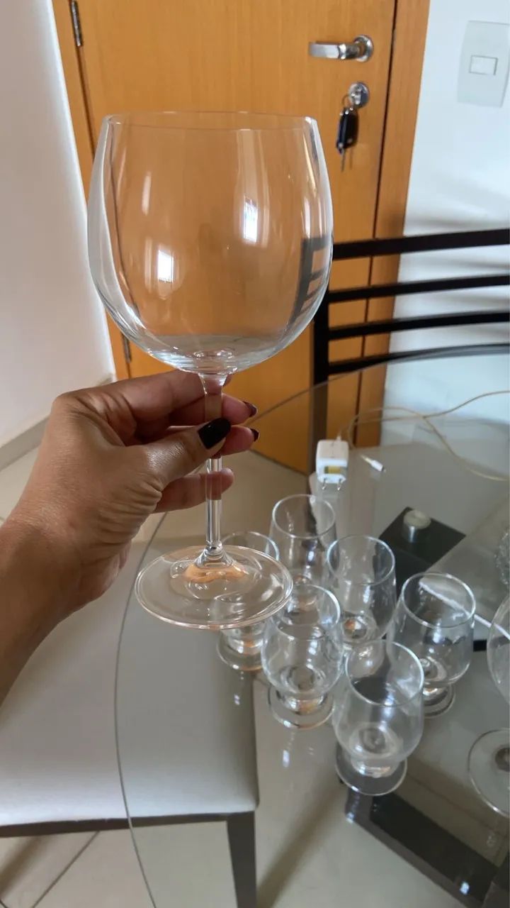 Jogo de Cristal (taças e copos). - Foto 5