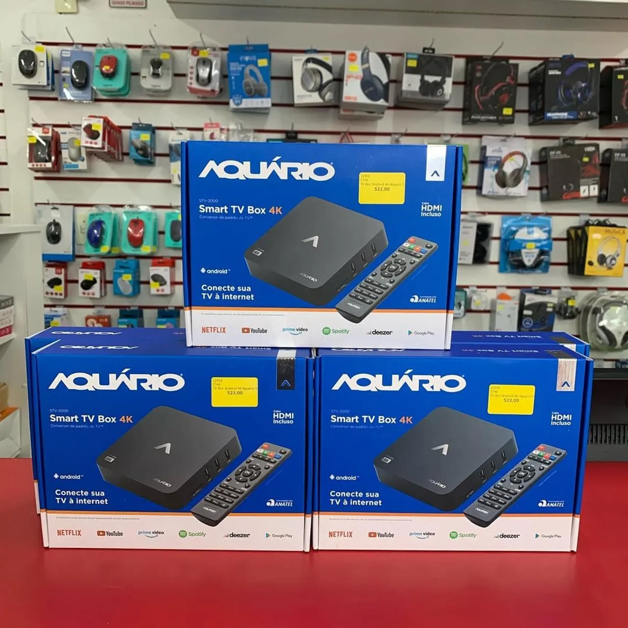 Tv smart box transforme tv em smart