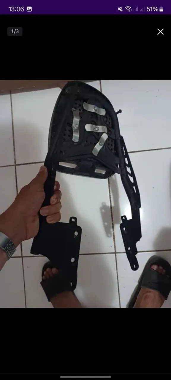 Bagageiro/Suporte para fz15