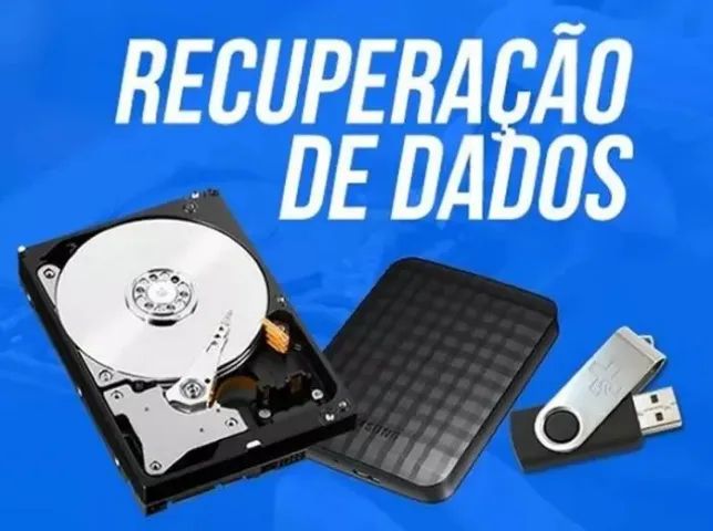 Serviço de Recuperação de Dados em Hds, Ssd's Pen drive