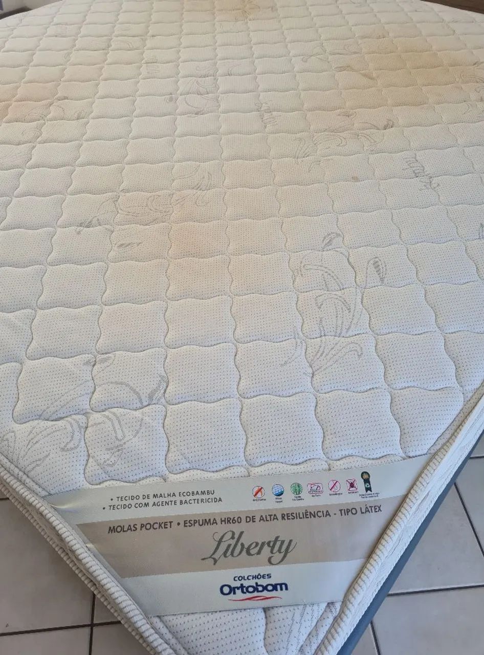 Colchão Ortobom Liberty Bambu King