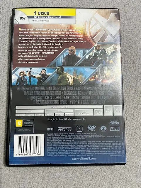 DVD Os Vingadores The Avengers Marvel - Foto 2