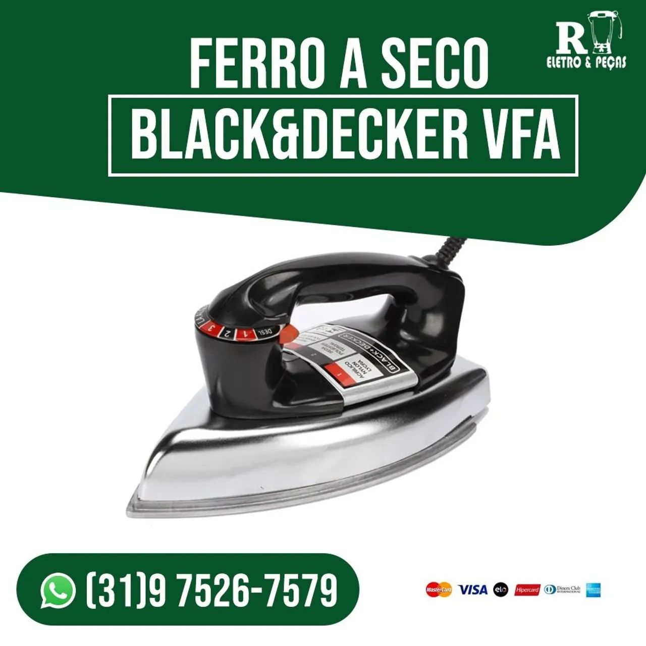 Ferro de Passar Black&Decker VFA