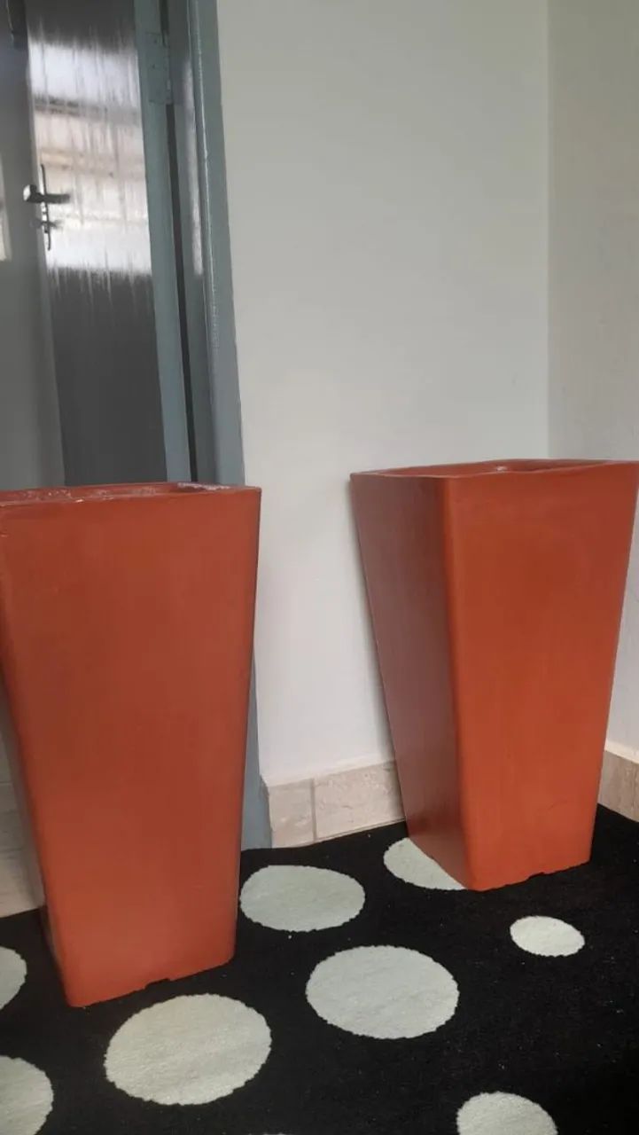 Vasos de cimento decorativos - Foto 5