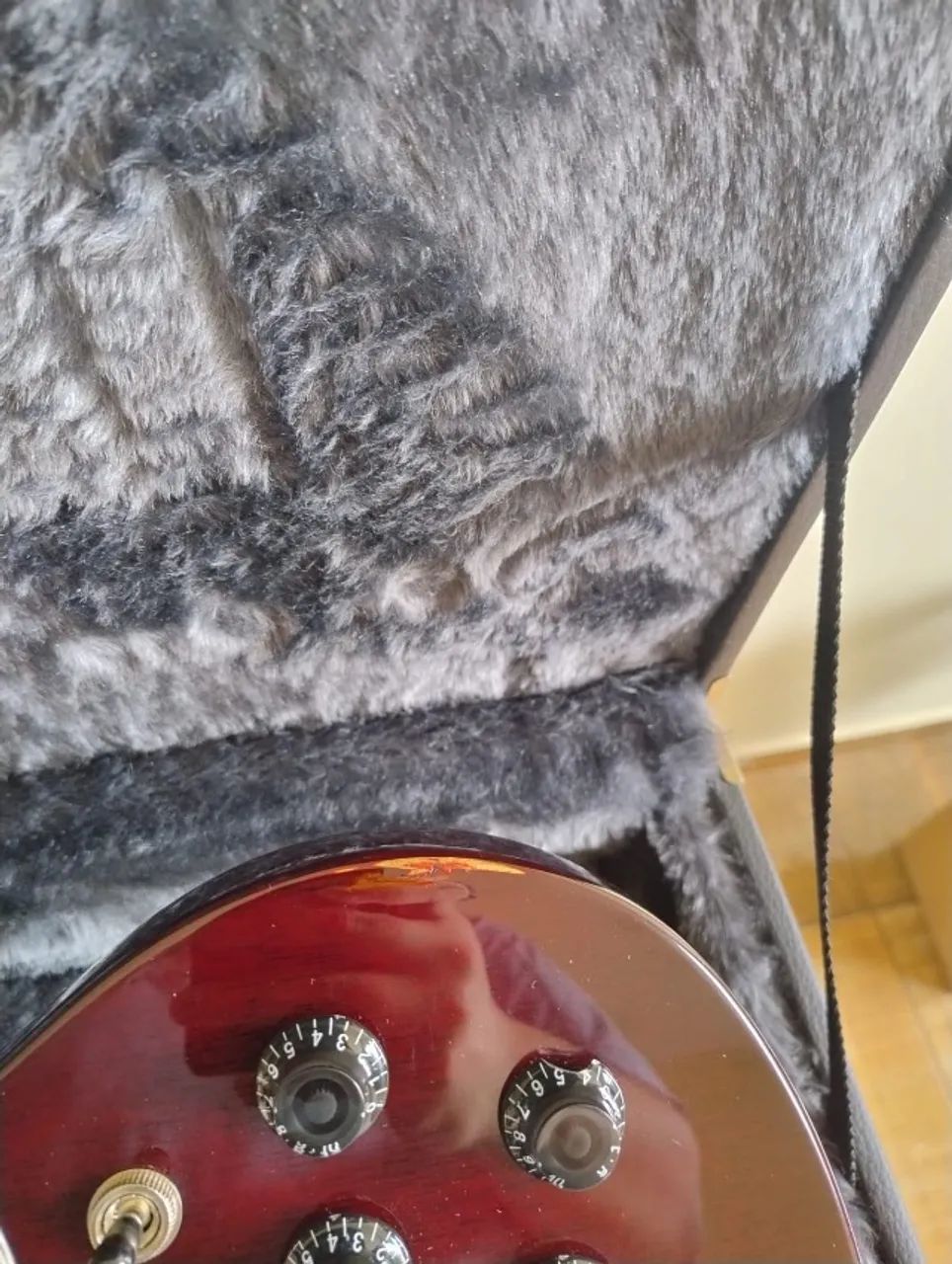 GUITARRA SG SX COM MALAGOLI E TARRAXA COM TRAVA - Foto 5