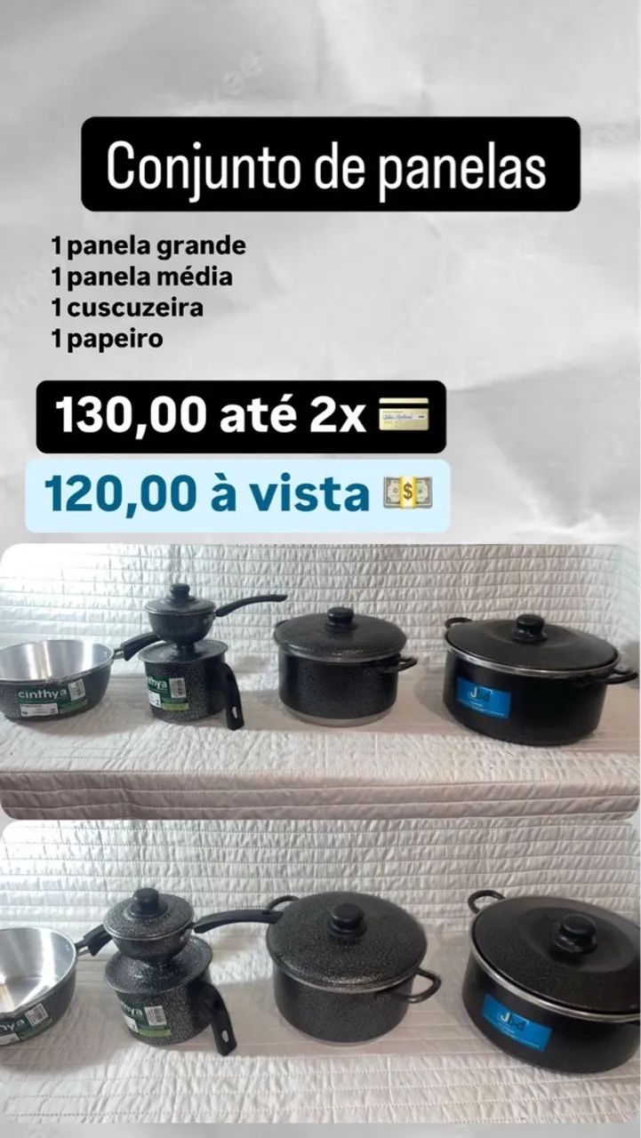 Conjunto de panela 