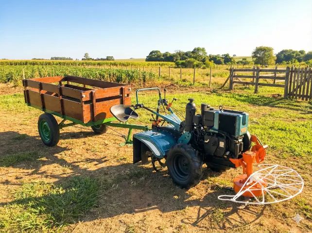 Tobatta KNDR Restaurada - KIT COMPLETO com Carreta e Implementos