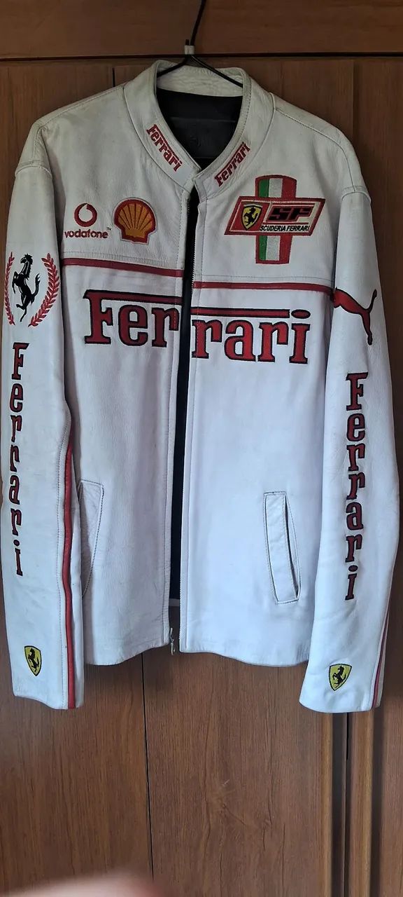 Racing Jacket Jaqueta Formula Ferrari Jaqueta Racer Ferrari