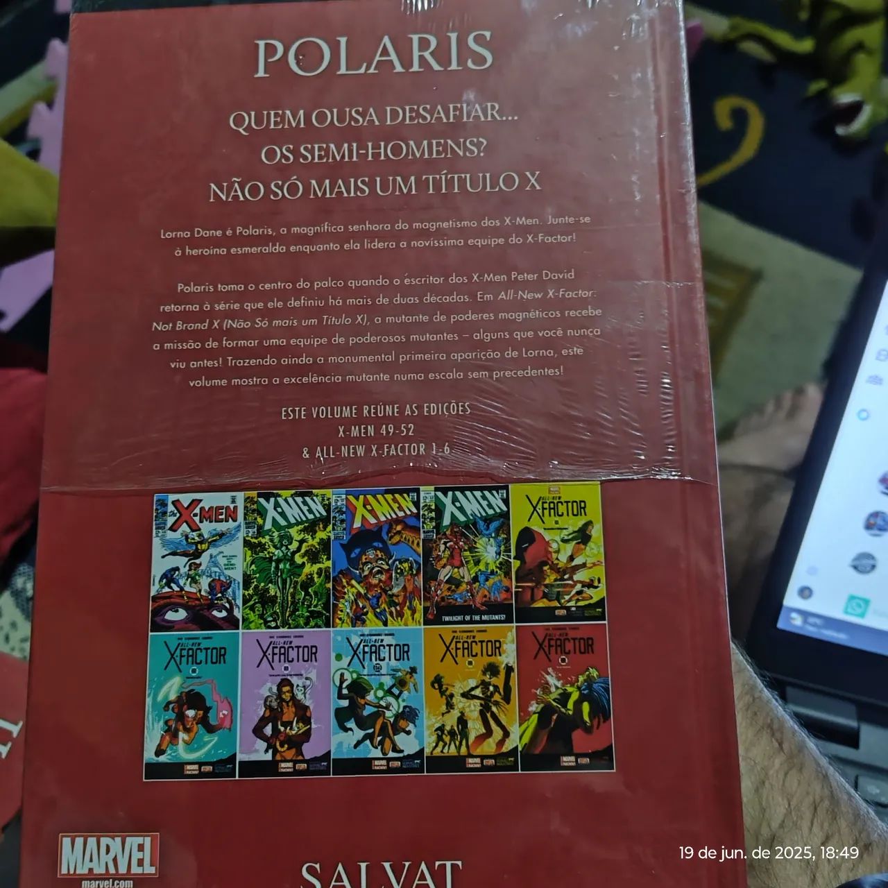 Capa Vermelha nr 43,Polaris - Os Heróis Mais Poderosos da Marvel - Foto 4