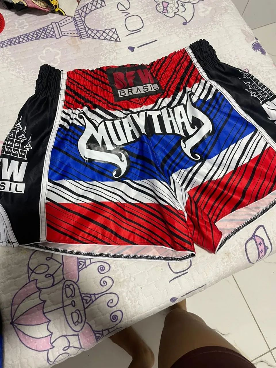 Shorts de Muay Thai Go Fight e tailandês  - Foto 2