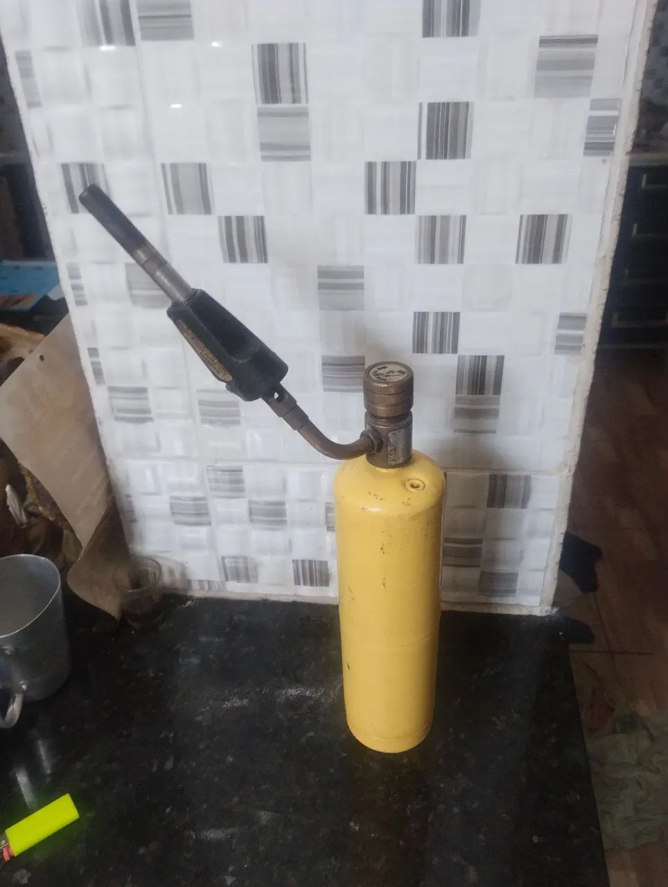 Maçarico isqueiro gás Map