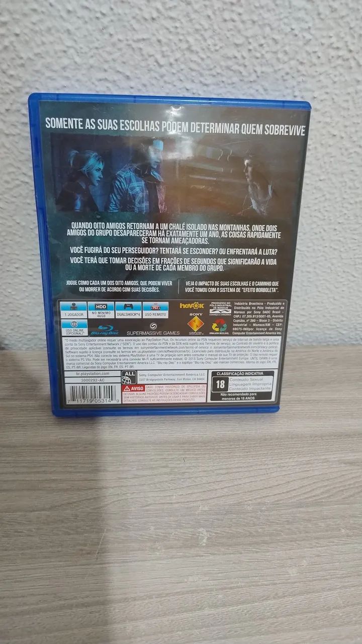 Jogo físico Until Down - PS4 - Foto 2