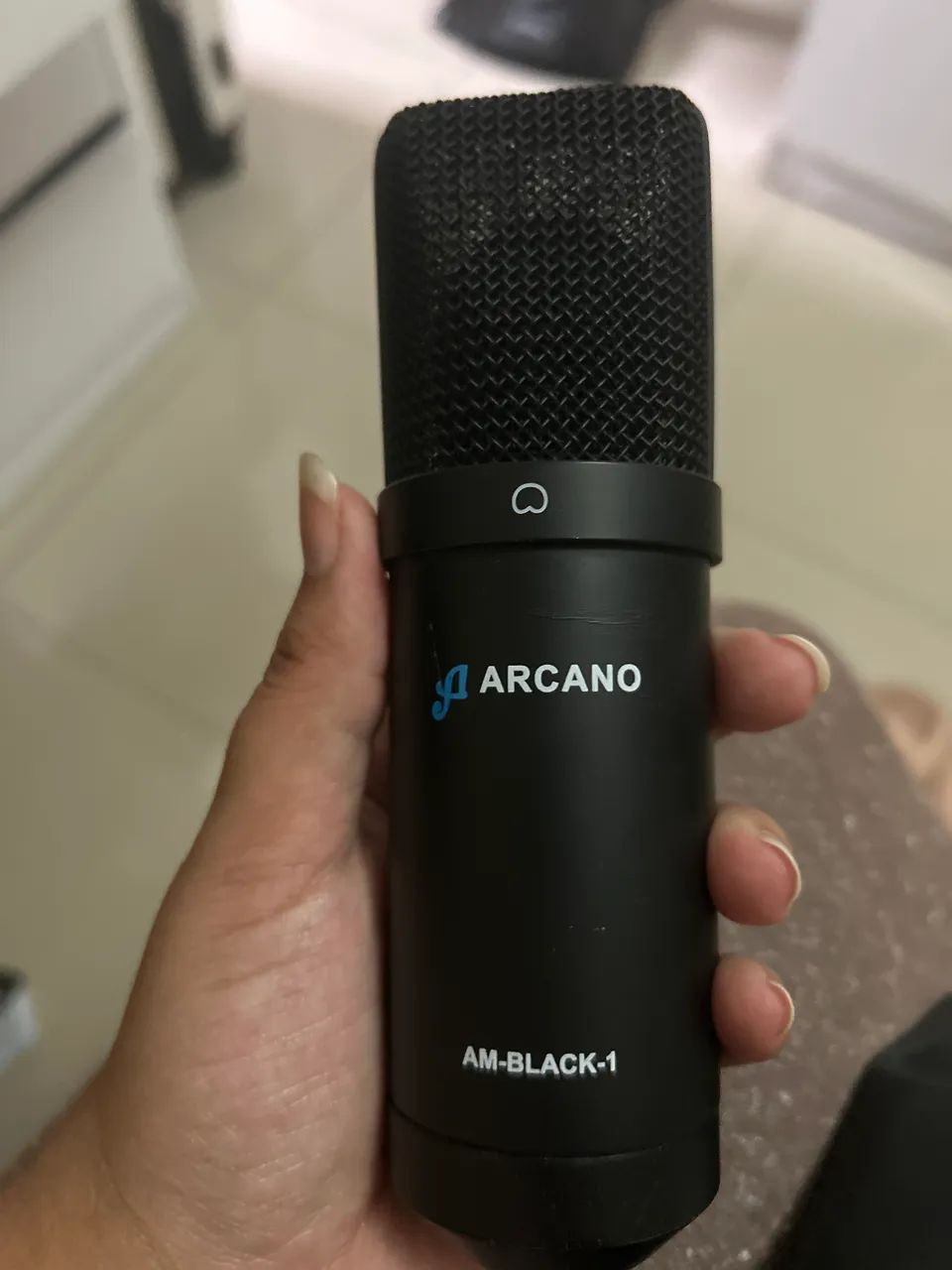 Microfone arcano AM-BLACK-1