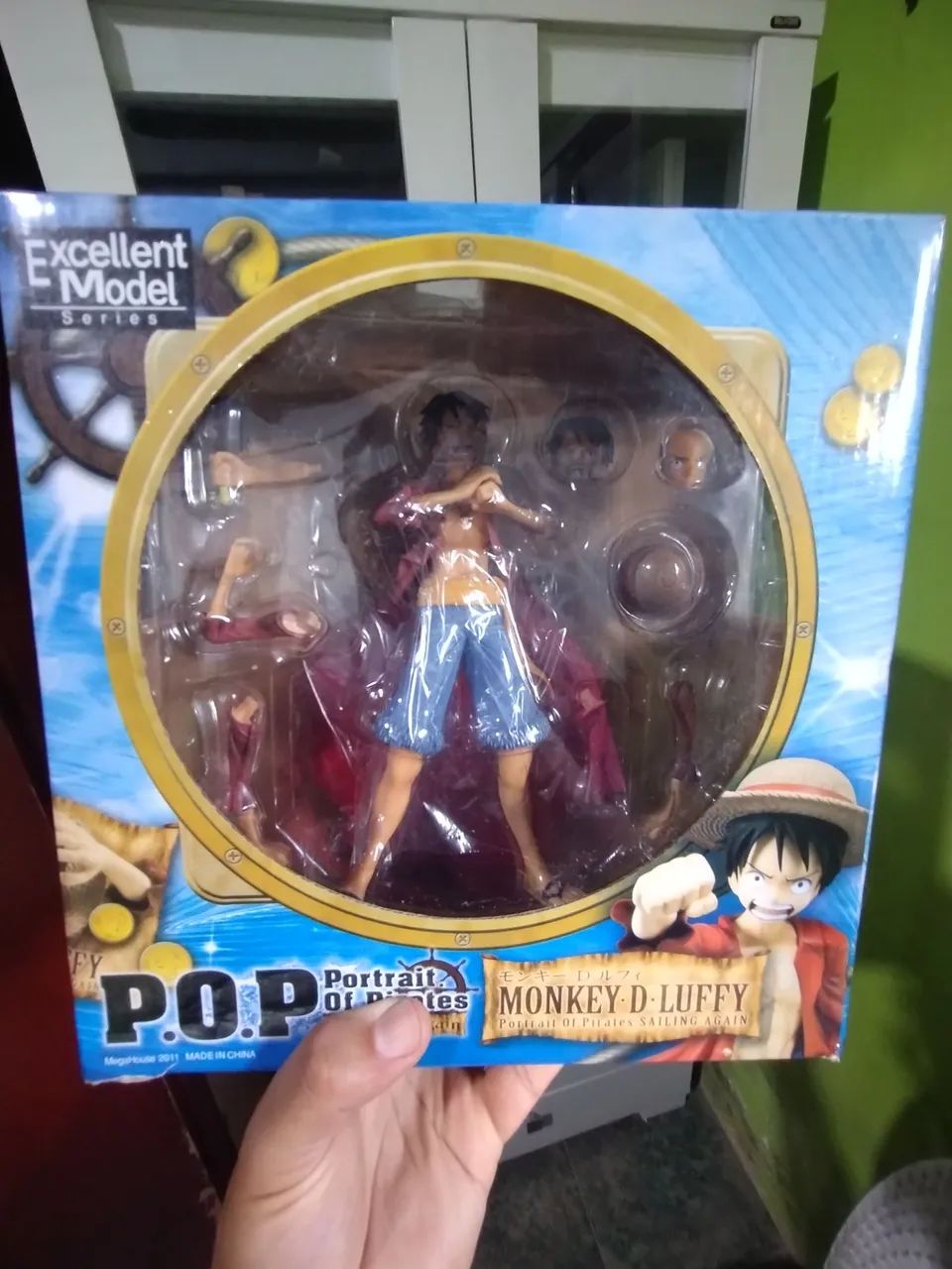 Action Figure Luffy One Piece megahouse - Foto 5