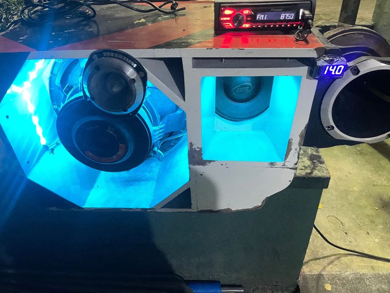 Amplificador de Áudio Power Systems A-1000 D