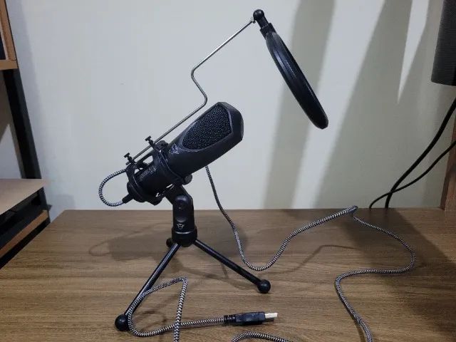 Microfone Gamer Trust SGXT 232 Mantis Streaming Podcast, USB - 22656 - Foto 6