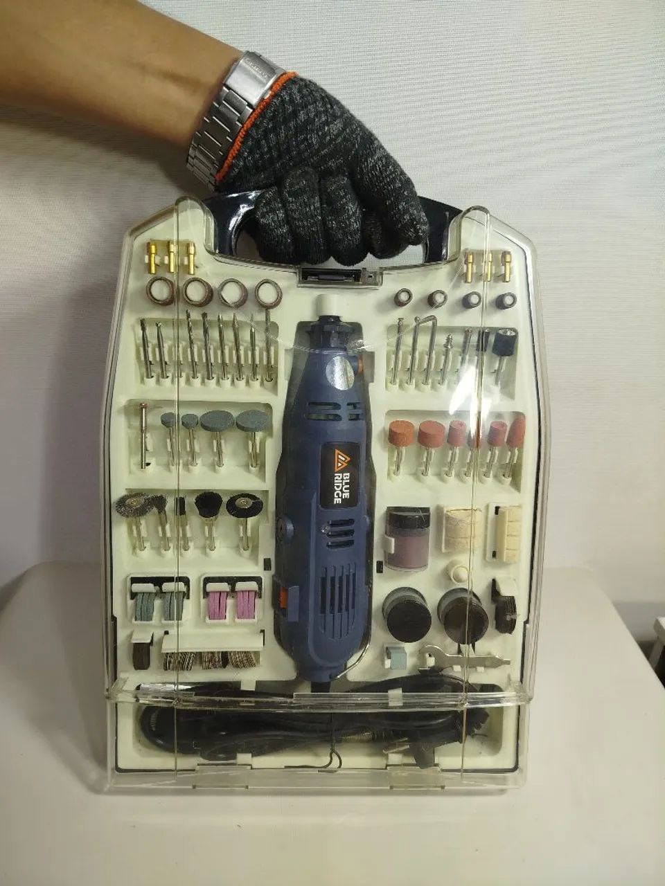 retifica Kit Ferramenta Rotativa Blue Ridge Completo - Foto 3