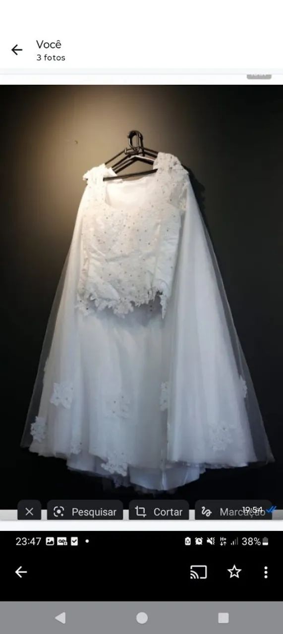 Vestido de noiva branco - Foto 2